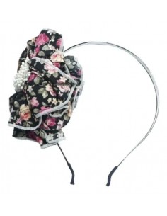 Vincha Velvet Tiara Arreglo...