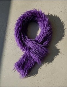 Bufanda Violeta Simil Piel... 2