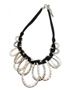 Collar Ovalos Cuerda Metal... 2