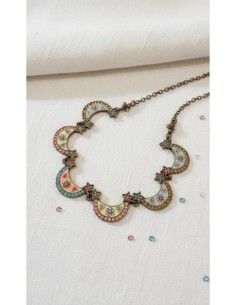 Collar Luna Estrellas Metal... 2