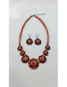 Conjunto Collar Aros...