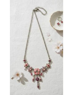 Collar Metal Redondo Rosa... 2