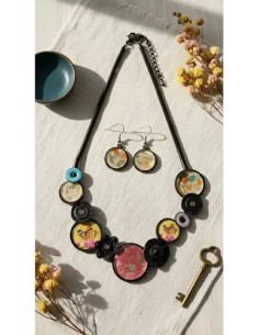 Conjunto Collar Aros...