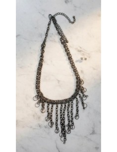 Conjunto Collar Cadena Aros... 2