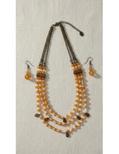 Conjunto Collar Aros Simil... 2