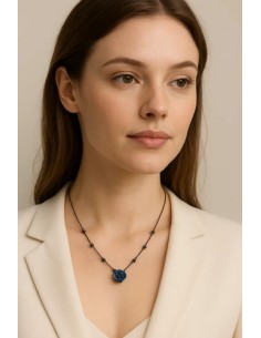 Collar Metal Flor Chapa... 2