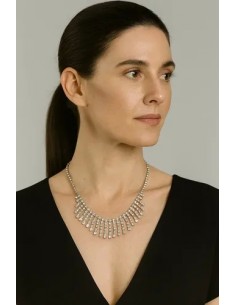 Collar De Strass Corto Con... 2