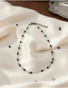 Collar Corto Con Perlas...