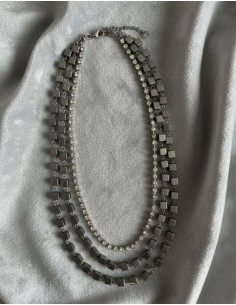 Collar Metálico Cuadrados... 2