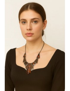 Collar Triangular Esmaltado... 2