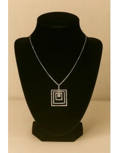 Collar Cuadrados Fino C/... 2