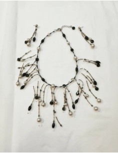 Conjunto Collar Aros Simil... 2