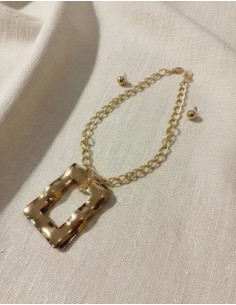 Conjunto Collar Aros Dorado... 2