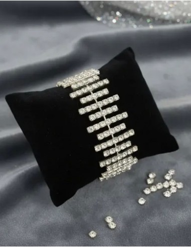 Pulsera De Palitos Con Strass Fiesta...