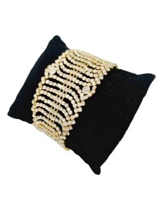 Pulsera Larga Con Strass... 2