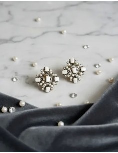 Aros Con Piedras Strass...
