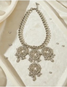 Collar Metal Con Dijes...