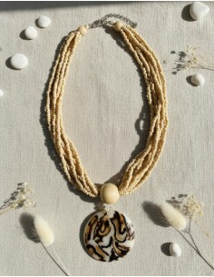 Collar Con Cuentas De...
