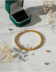 Pulsera Amarilla Strass... 2