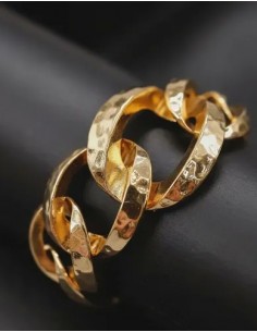 Pulsera Entrelazada Dorada... 2