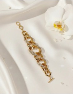 Pulsera Metal Entrelazada...