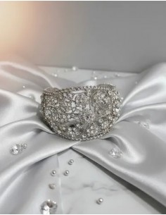 Pulsera Metal Flores Strass... 2