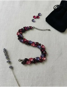 Pulsera Gotas De Cristales...