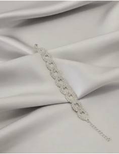 Pulsera Larga Hojitas Con...