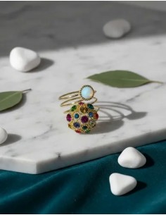 Anillo Con Strass...