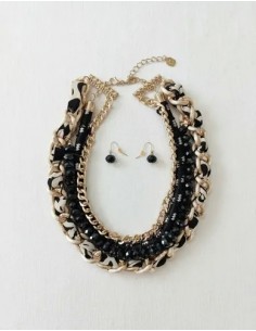 Conjunto Collar Cadena...