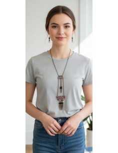 Conjunto Collar Aros Largo... 2