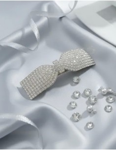 Hebilla Moño Grande Strass...
