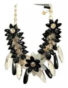 Collar Corto Cadena Flor... 2