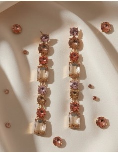 Aros Pendientes Nude Rose...