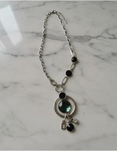 Collar Cadena Largo Con Dijes...
