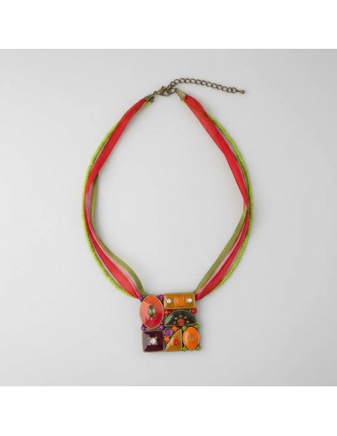 Collar Gargantilla Cintas Mostacillas...