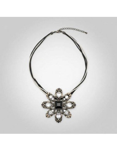Collar Gargantilla Dije Flor Con...