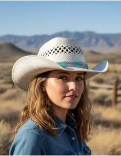 Sombrero Tipo Cowboy Calado...