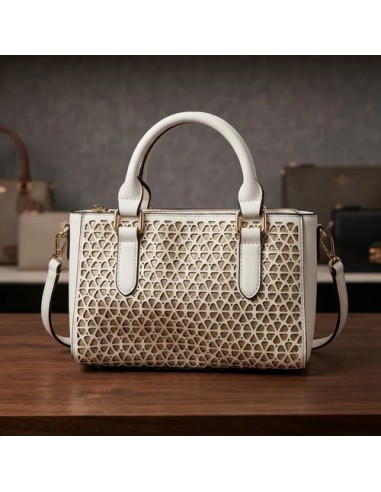 Cartera De Mano Para Mujer Blanca Con...