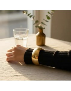 Pulsera Brazalete Dorada... 2