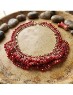 Collar Cadena Macramé...