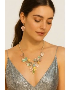 Conjunto Collar Aros...