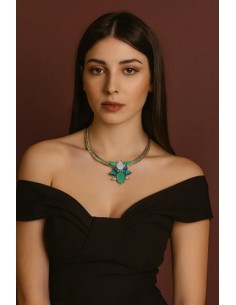 Conjunto Collar Aros Corto... 2