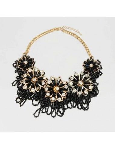 Collar Flor Redondo Tipo Girasol...