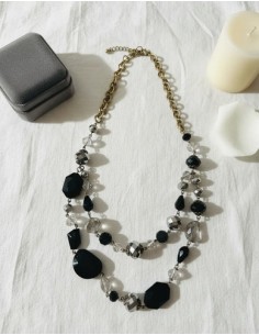 Collar Largo Simil Perlas...
