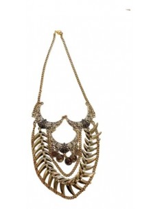 Collar 3 Lunas Corto Dorado... 2