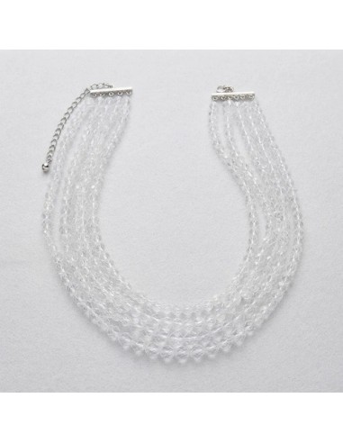 Collar 5 Cadenas Simil Perlas...