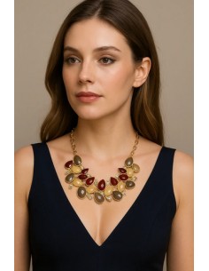 Collar Ramitas Piedras Gota... 2
