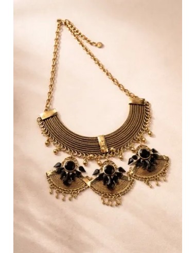 Collar Metal Dorado 3 Dijes C/...