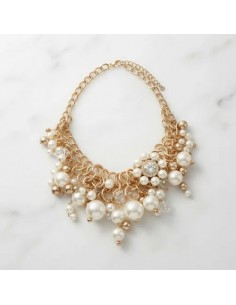 Conjunto Collar Aros Simil...